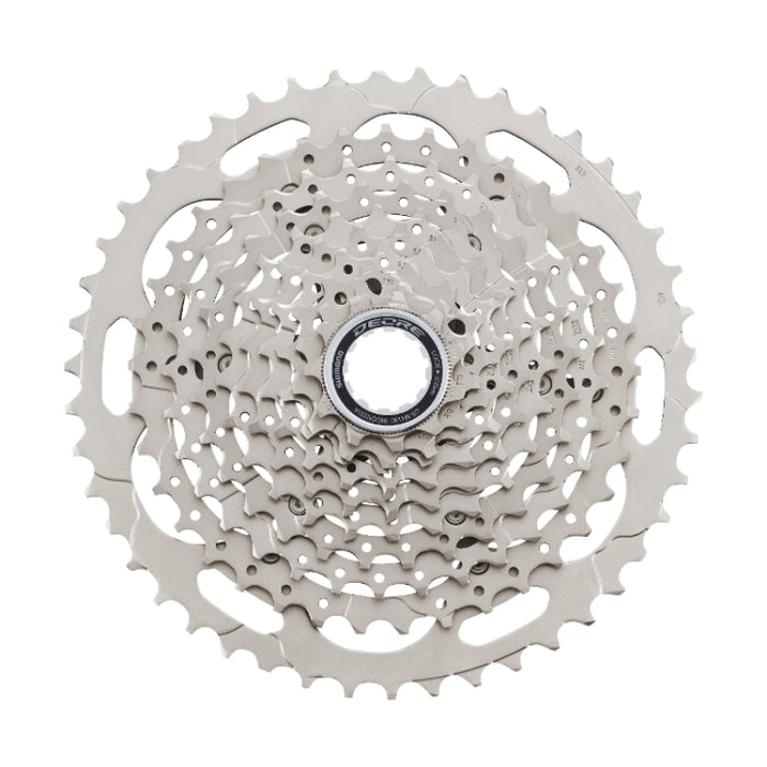 Shimano Deore CS-M4100-10 Cassette - 10-Speed Nickel 11-46