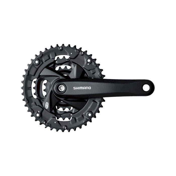 Shimano 9-Speed Mountain Bicycle Crankset - Fc-M371-L (Black - 170mm. 48X36X26T W/Cg)