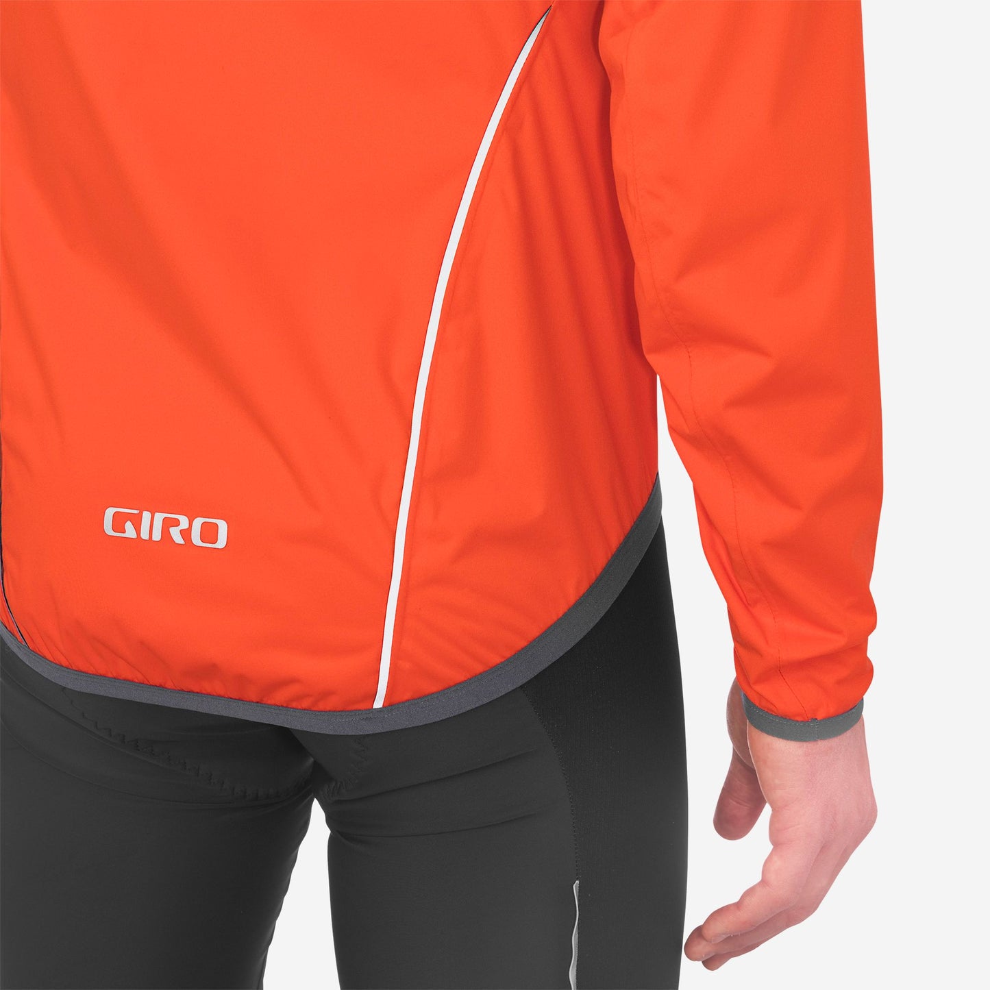 Giro Mens Chrono Expert Rain Jacket - Vermillion - Size L