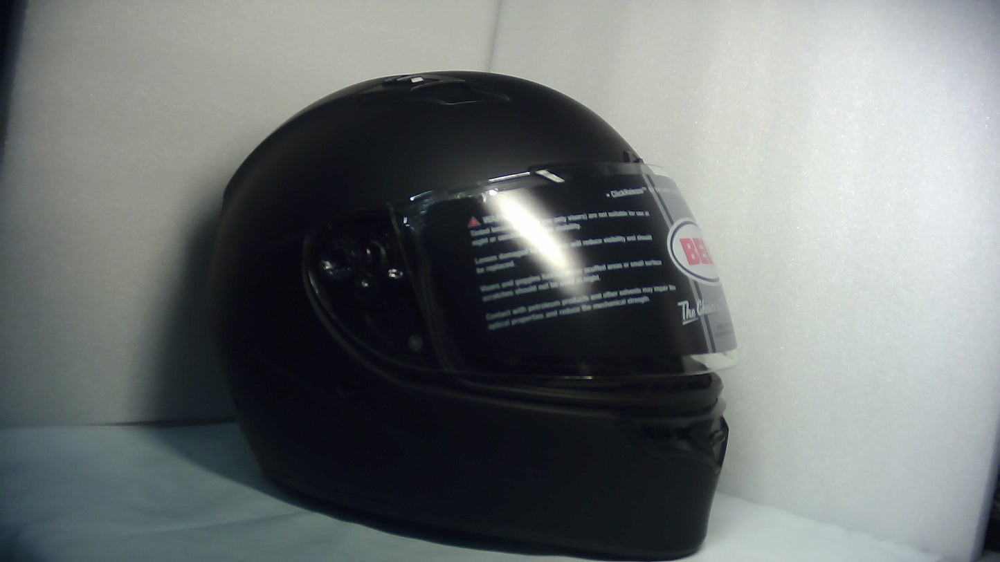 Bell Qualifier DLX Blackout Helmets - Blackout Matte Black - Medium - Open Box  - (Without Original Box)