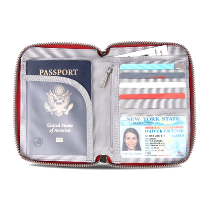 Travelon RFID Passport Zip Wallet