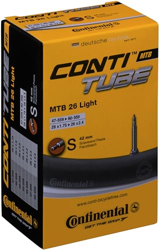 Continental Light Tube - 700 x 20 - 25mm 60mm Presta Valve