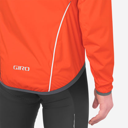 Giro Mens Chrono Expert Rain Jacket - Vermillion - Size M