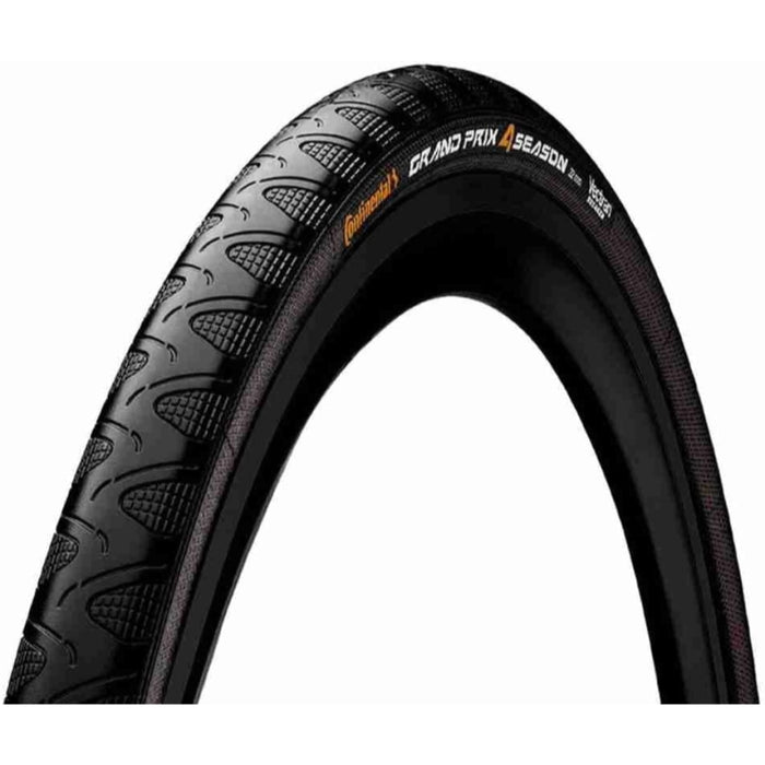 Continental Grand Prix 4-Season Tire - 700 x 28 Clincher Folding Black Vectran Breaker DuraSkin