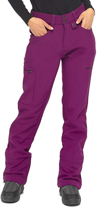 Arctix Womens Sarah Fleece lined Softshell Pant Plum XL - Open Box  - (Without Original Box)