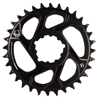 Sram X-Sync, 6mm Offset, 12Sp., Bcd: Direct Mount, Single Chainring, Aluminum