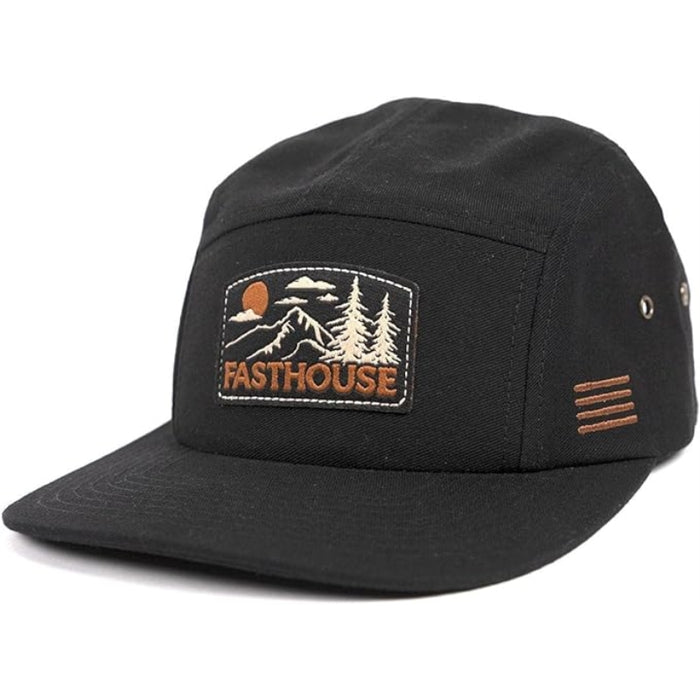 Fasthouse Saga Hat Black One Size