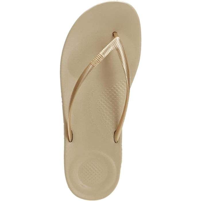 Fit Flop Iqushion Ergonomic Womens Gold 10M US - Open Box  - (Without Original Box)