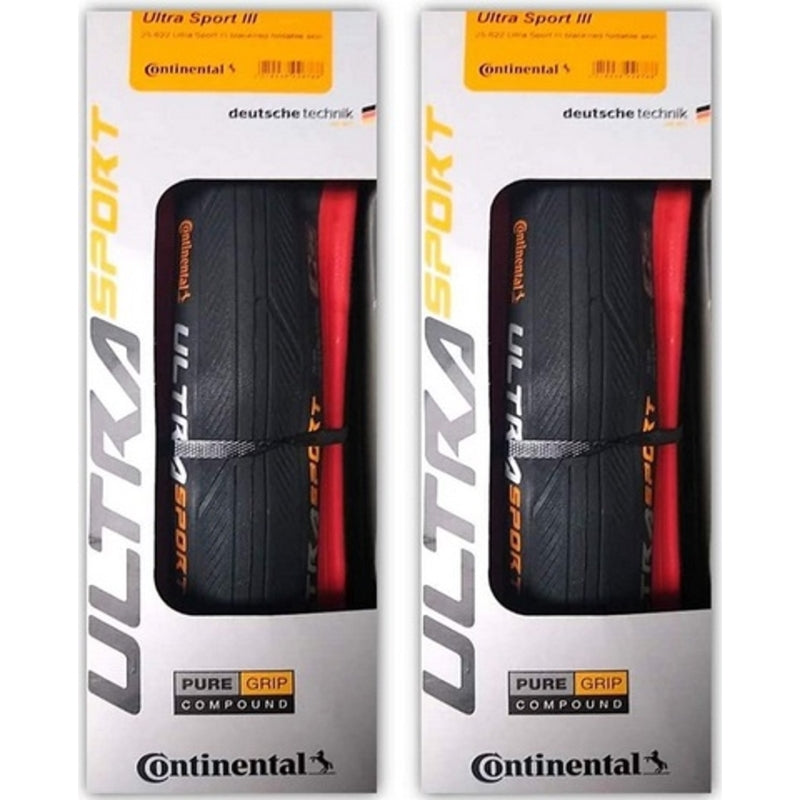 Continental Ultra Sport III Folding PureGrip Set of 2
