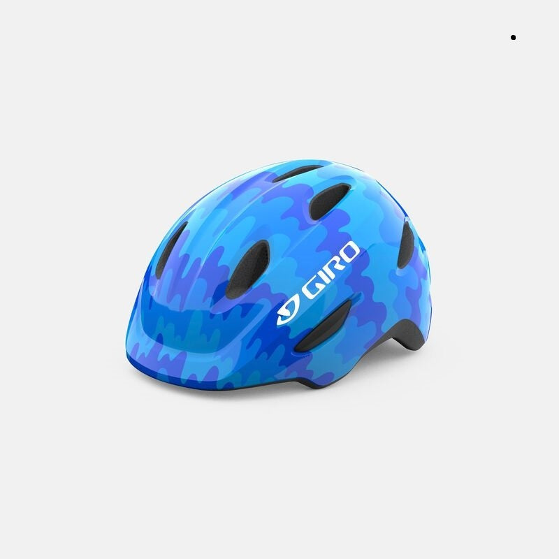 Giro Scamp Youth Bike Helmet - Blue Splash - Size XS (45–49 cm) - Open Box  - (Without Original Box)