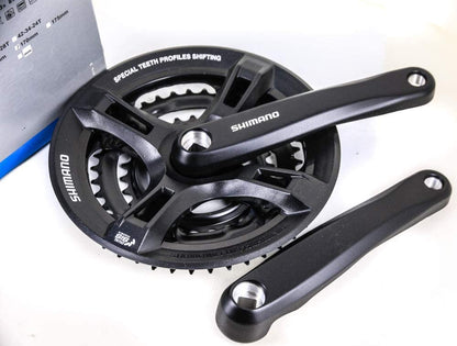SHIMANO FRONT CHAINWHEEL, FC-M311-L, FOR REAR 7/8-SPEED